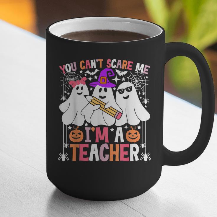 You Can't Scare Me I'm A Teacher Halloween Graphic Print Coffee Mug, funny gift You Can't Scare Me I'm A Teacher Halloween Graphic Print Coffee Mug, funny gift