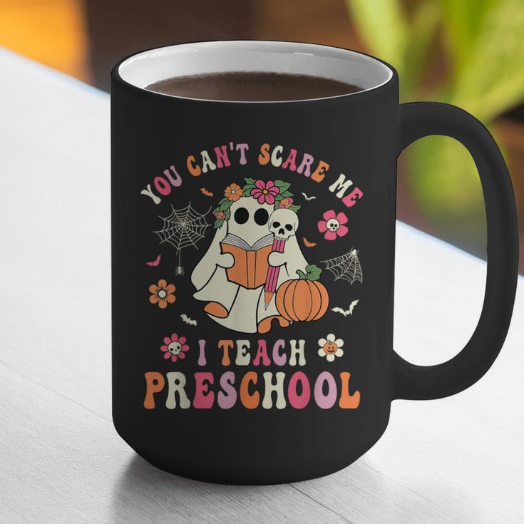You Can't Scare Me I Teach Preschool Teacher Team Halloween Graphic Print Coffee Mug, funny gift You Can't Scare Me I Teach Preschool Teacher Team Halloween Graphic Print Coffee Mug, funny gift