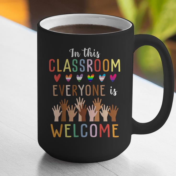 In This Classroom Everyone Is Welcome For Teacher Graphic Print Coffee Mug, funny gift In This Classroom Everyone Is Welcome For Teacher Graphic Print Coffee Mug, funny gift