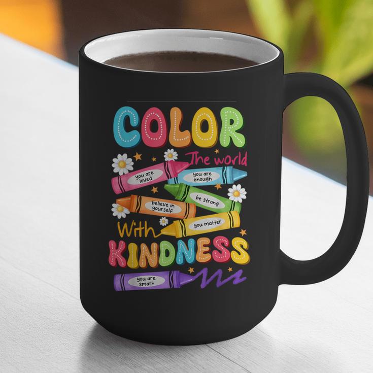 Color The World With Kindness Teachers Back To School Graphic Print Coffee Mug, funny gift Color The World With Kindness Teachers Back To School Graphic Print Coffee Mug, funny gift