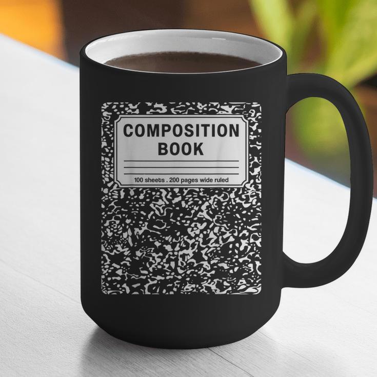 Composition Book Notebook Teachers Matching Group Halloween Graphic Print Coffee Mug, funny gift Composition Book Notebook Teachers Matching Group Halloween Graphic Print Coffee Mug, funny gift