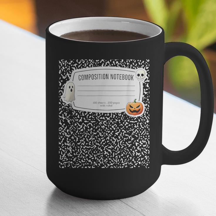 Composition Notebook Costume Adult Halloween For Teacher Graphic Print Coffee Mug, funny gift Composition Notebook Costume Adult Halloween For Teacher Graphic Print Coffee Mug, funny gift