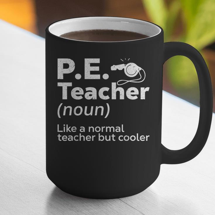 Cool PE Teacher Art For Men Women Physical Education Teacher Graphic Print Coffee Mug, Pe Teacher Mugs, funny gift