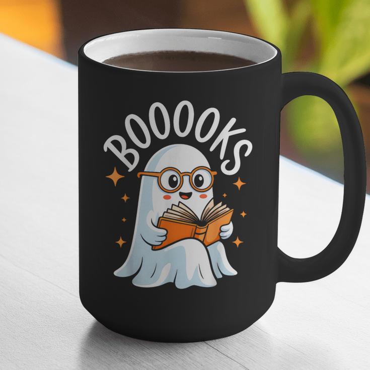 Cute Ghost Reading Book Librarian Teacher Halloween Costume Graphic Print Coffee Mug, funny gift
