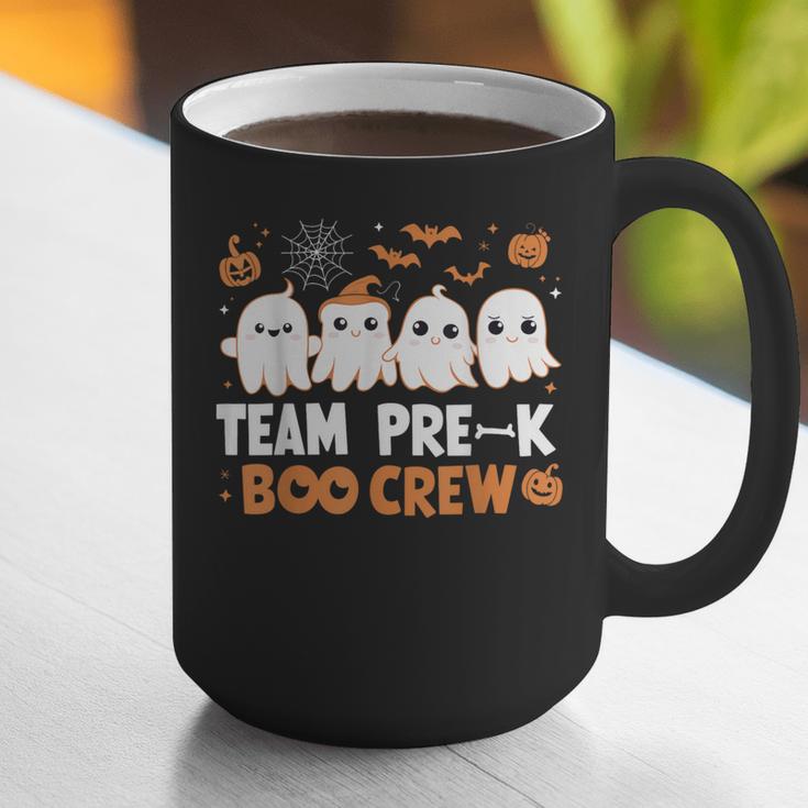 Cute Ghosts Pre-K Boo Crew Teachers Halloween Party Team For Men Women Kids Graphic Print Coffee Mug, funny gift