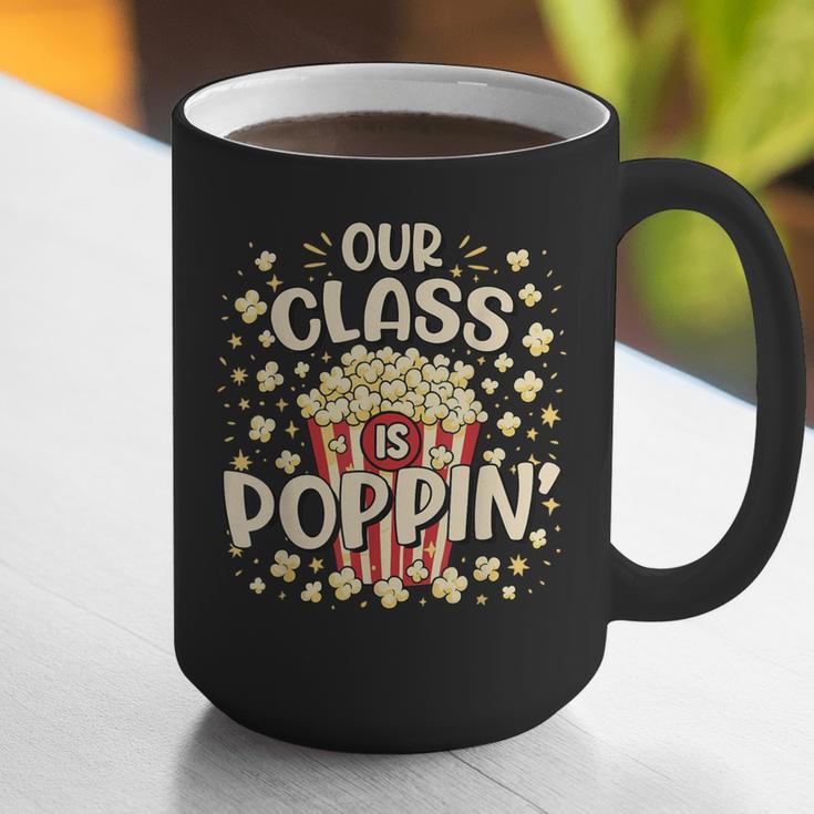 Cute Teacher Popcorn Day Graphic Print Coffee Mug, funny gift Cute Teacher Popcorn Day Graphic Print Coffee Mug, funny gift