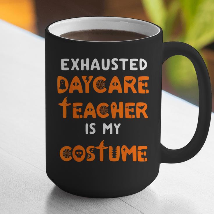 Daycare Teacher Halloween Costume Tired Day Care Shirt Graphic Print Coffee Mug, funny gift Daycare Teacher Halloween Costume Tired Day Care Shirt Graphic Print Coffee Mug, funny gift