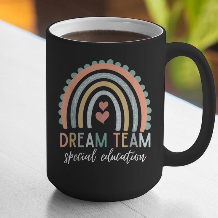 Dream Team Special Education Teacher ED SPED Squad Rainbow Graphic Print Coffee Mug, funny gift Dream Team Special Education Teacher ED SPED Squad Rainbow Graphic Print Coffee Mug, funny gift