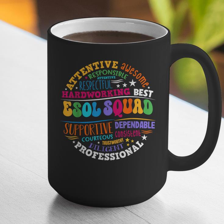 ESOL Squad Teachers And Students Team Back To School Graphic Print Coffee Mug, funny gift ESOL Squad Teachers And Students Team Back To School Graphic Print Coffee Mug, funny gift