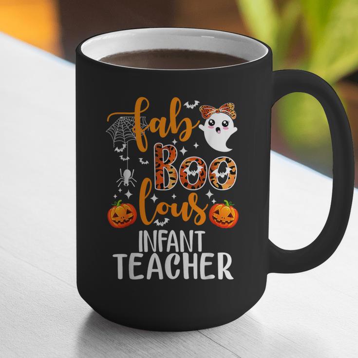 Faboolous INFANT Teacher Halloween Graphic Print Coffee Mug, funny gift