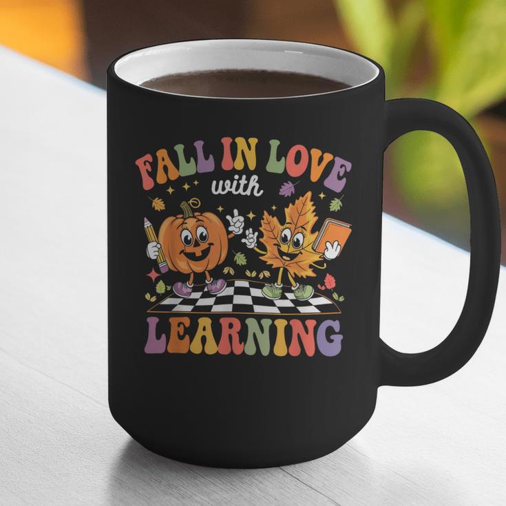 Fall In Love With Learning Autumn Fall Season Teacher Graphic Print Coffee Mug, funny gift Fall In Love With Learning Autumn Fall Season Teacher Graphic Print Coffee Mug, funny gift
