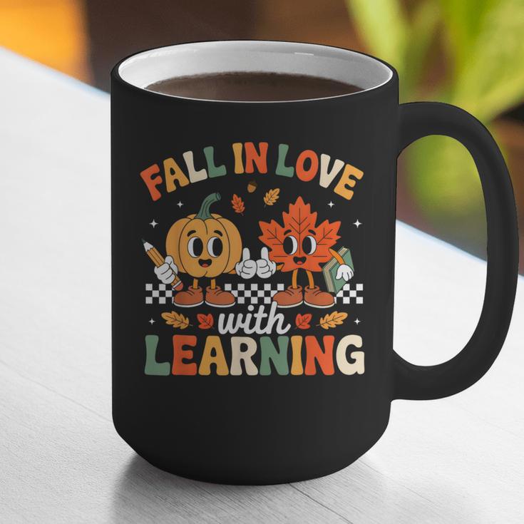 Fall In Love With Learning Shirt Autumn Thanksgiving Teacher Graphic Print Coffee Mug, funny gift Fall In Love With Learning Shirt Autumn Thanksgiving Teacher Graphic Print Coffee Mug, funny gift