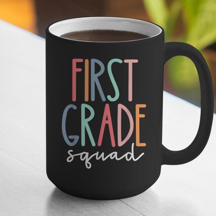 First Grade Squad 1st Grade Teacher Crew Back To School Team Graphic Print Coffee Mug, First Grade Teacher Mugs, funny gift First Grade Squad 1st Grade Teacher Crew Back To School Team Graphic Print Coffee Mug, First Grade Teacher Mugs, funny gift