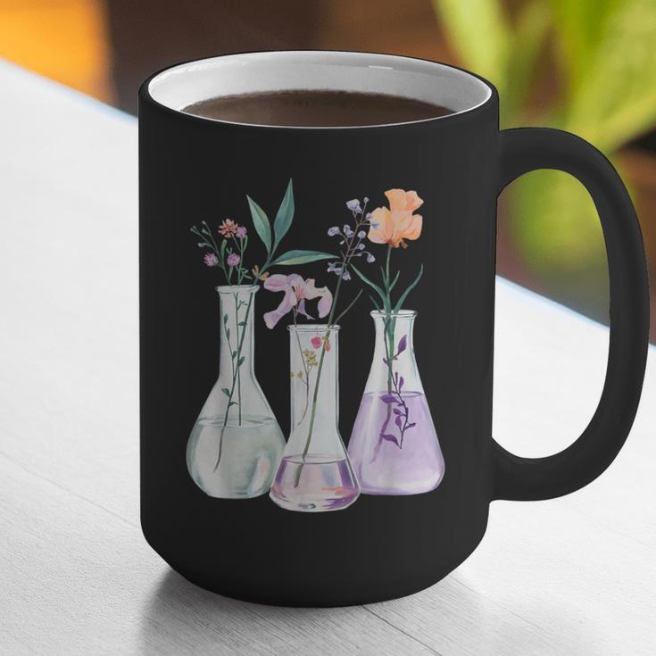 Flowers Test Tube Chemistry Student Science Teacher Women Graphic Print Coffee Mug, Science Teacher Mugs, funny gift Flowers Test Tube Chemistry Student Science Teacher Women Graphic Print Coffee Mug, Science Teacher Mugs, funny gift