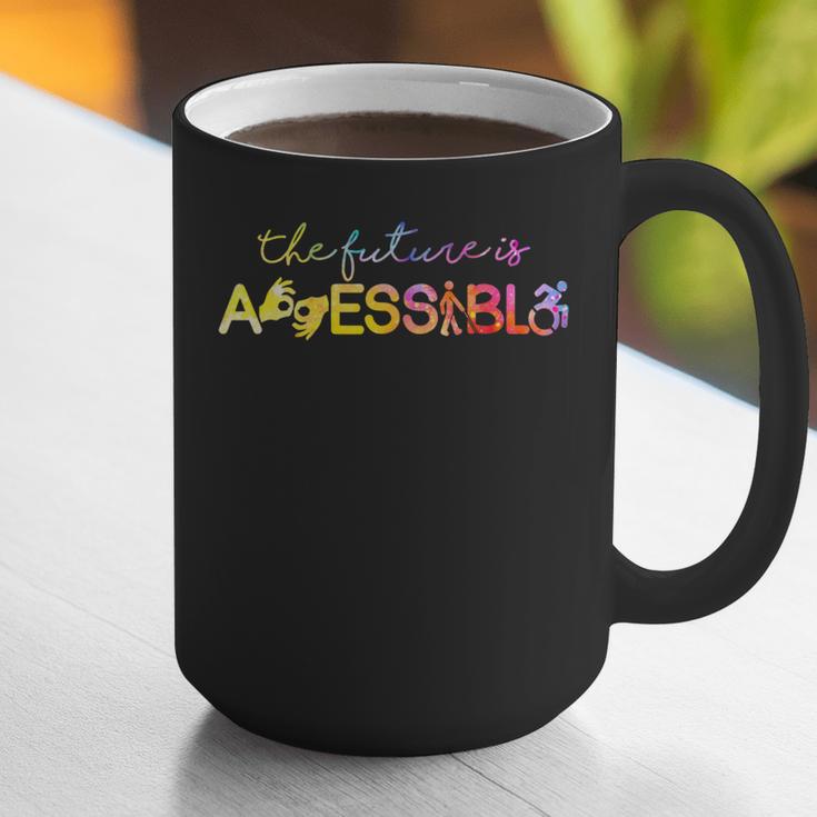 The Future Is Accessible Special Education Teacher Graphic Print Coffee Mug, Future Teacher Mugs, funny gift The Future Is Accessible Special Education Teacher Graphic Print Coffee Mug, Future Teacher Mugs, funny gift