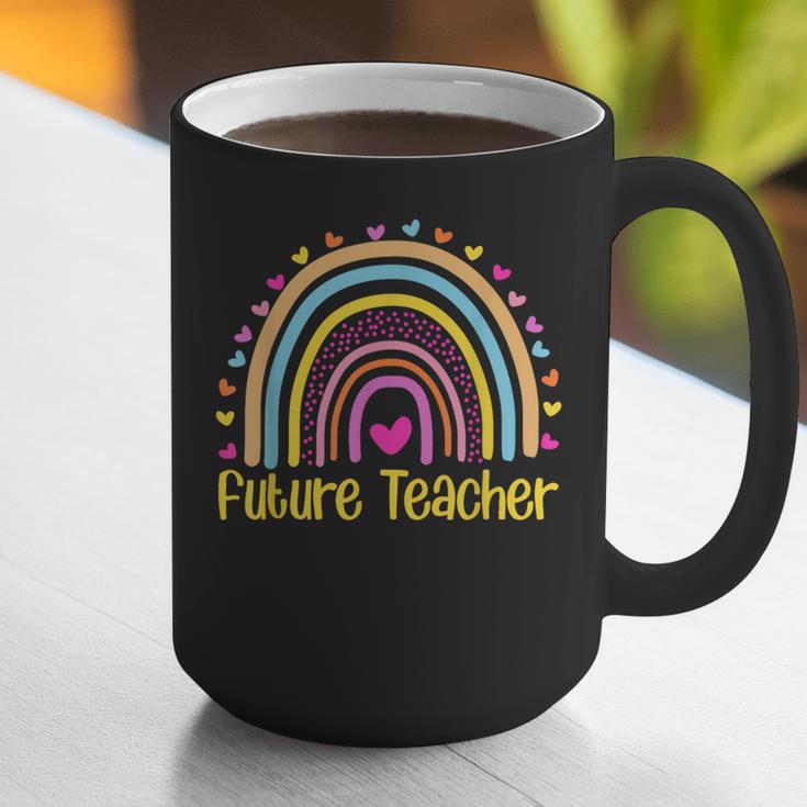 Future Teacher Rainbow Graphic Print Coffee Mug, Future Teacher Mugs, funny gift Future Teacher Rainbow Graphic Print Coffee Mug, Future Teacher Mugs, funny gift