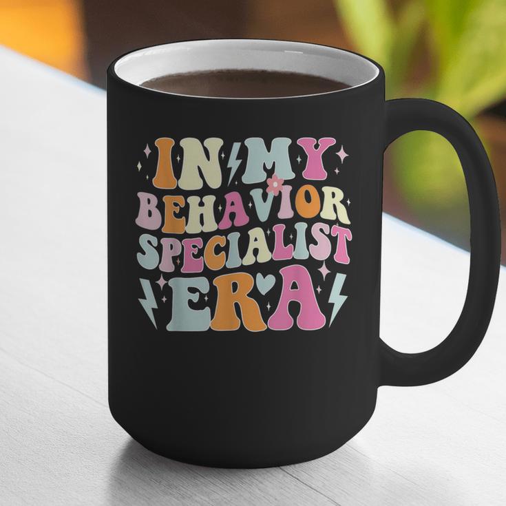 Groovy In My Behavior Specialist Era Behavior Teachers Graphic Print Coffee Mug, funny gift