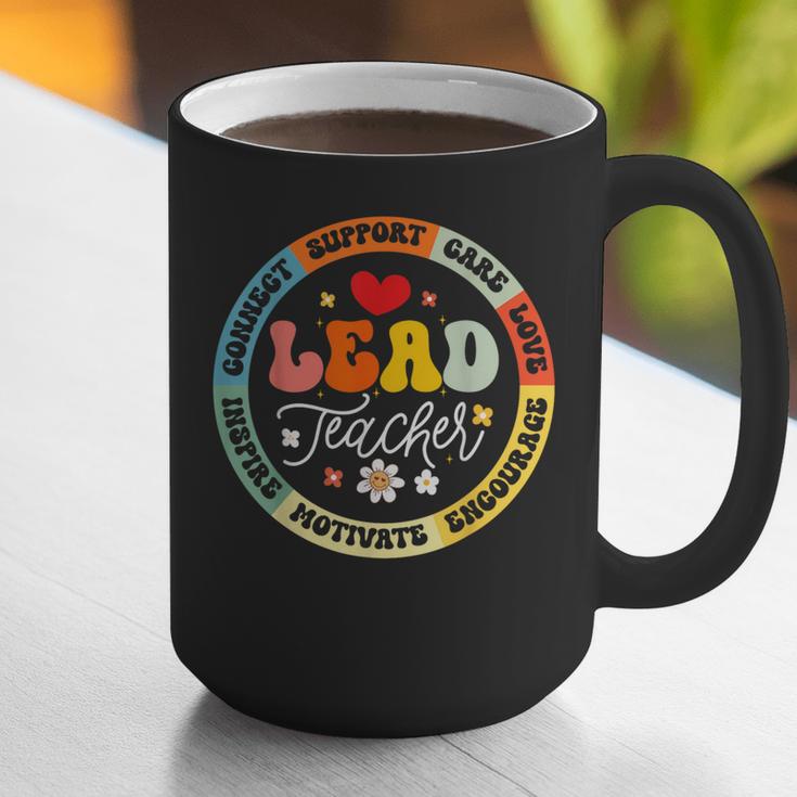 Groovy Lead Teacher Appreciation Back To School Graphic Print Coffee Mug, Groovy Teacher Mugs, funny gift Groovy Lead Teacher Appreciation Back To School Graphic Print Coffee Mug, Groovy Teacher Mugs, funny gift