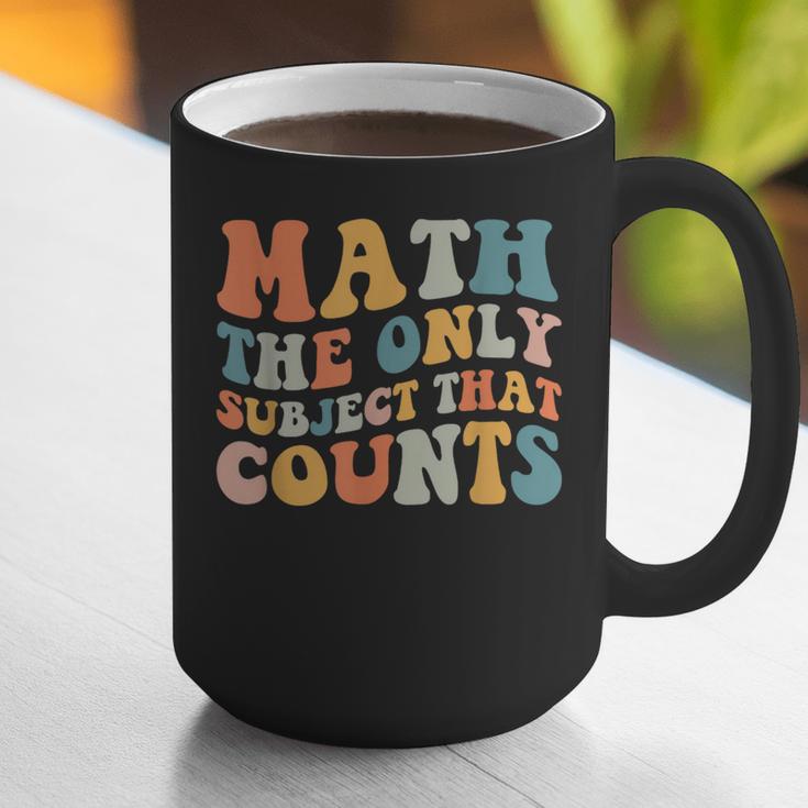 Groovy Math Is The Only Subject That Counts Math Teacher For Men Women Girls Kids Graphic Print Coffee Mug, Groovy Teacher Mugs, funny gift Groovy Math Is The Only Subject That Counts Math Teacher For Men Women Girls Kids Graphic Print Coffee Mug, Groovy Teacher Mugs, funny gift
