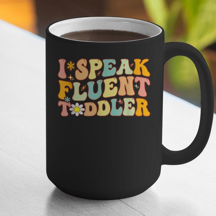 Groovy I Speak Fluent Toddler Daycare Provider Teacher Graphic Print Coffee Mug, Groovy Teacher Mugs, funny gift Groovy I Speak Fluent Toddler Daycare Provider Teacher Graphic Print Coffee Mug, Groovy Teacher Mugs, funny gift