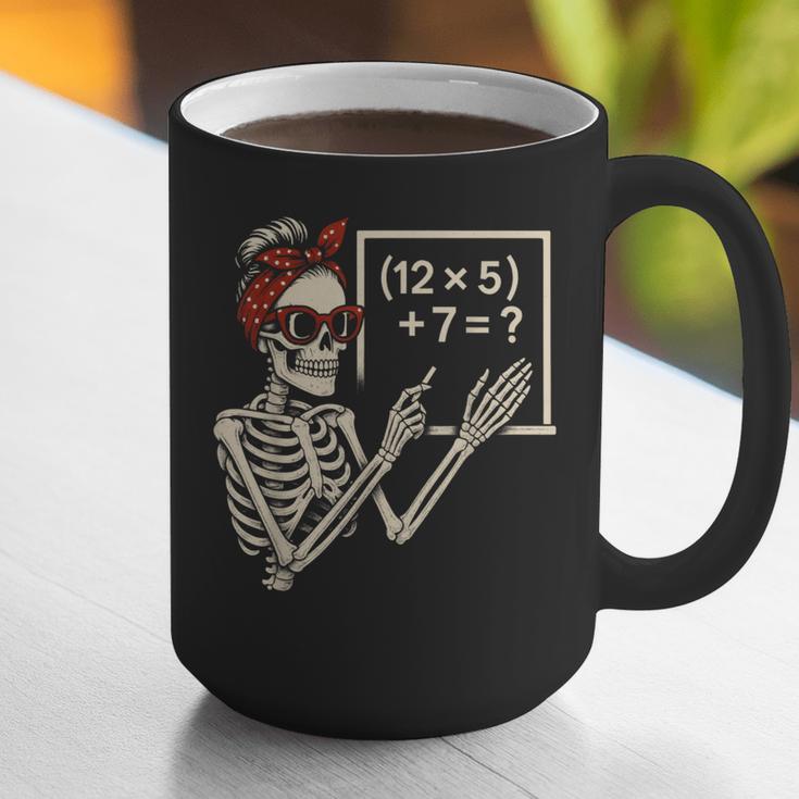 Halloween Math Teacher Skeleton Six Seven Meme Brainrot Graphic Print Coffee Mug, funny gift Halloween Math Teacher Skeleton Six Seven Meme Brainrot Graphic Print Coffee Mug, funny gift