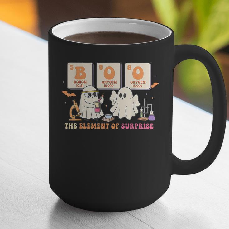 Halloween Science Teacher Boo Ghost The Element Of Surprise Graphic Print Coffee Mug, Science Teacher Mugs, funny gift Halloween Science Teacher Boo Ghost The Element Of Surprise Graphic Print Coffee Mug, Science Teacher Mugs, funny gift