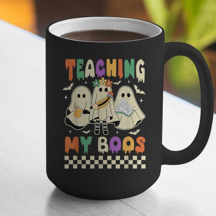 Halloween Teaching My Boos Cute Ghost Teacher Life Costume Graphic Print Coffee Mug, funny gift Halloween Teaching My Boos Cute Ghost Teacher Life Costume Graphic Print Coffee Mug, funny gift