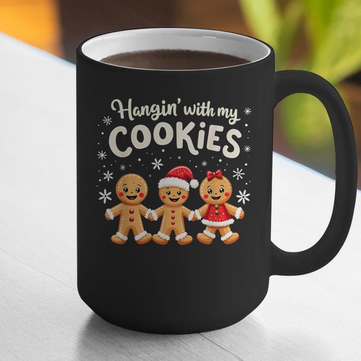 Hangin With My Cookies Gingerbread Christmas Teacher Graphic Print Coffee Mug, funny gift Hangin With My Cookies Gingerbread Christmas Teacher Graphic Print Coffee Mug, funny gift