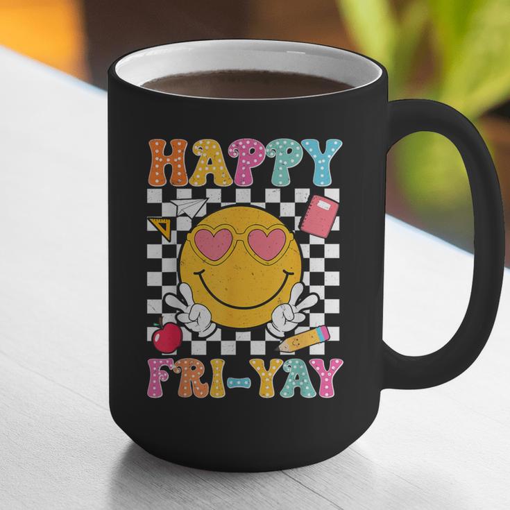 Happy Fri-Yay Groovy Teacher Friday Weekend Fri Yay Graphic Print Coffee Mug, Groovy Teacher Mugs, funny gift Happy Fri-Yay Groovy Teacher Friday Weekend Fri Yay Graphic Print Coffee Mug, Groovy Teacher Mugs, funny gift
