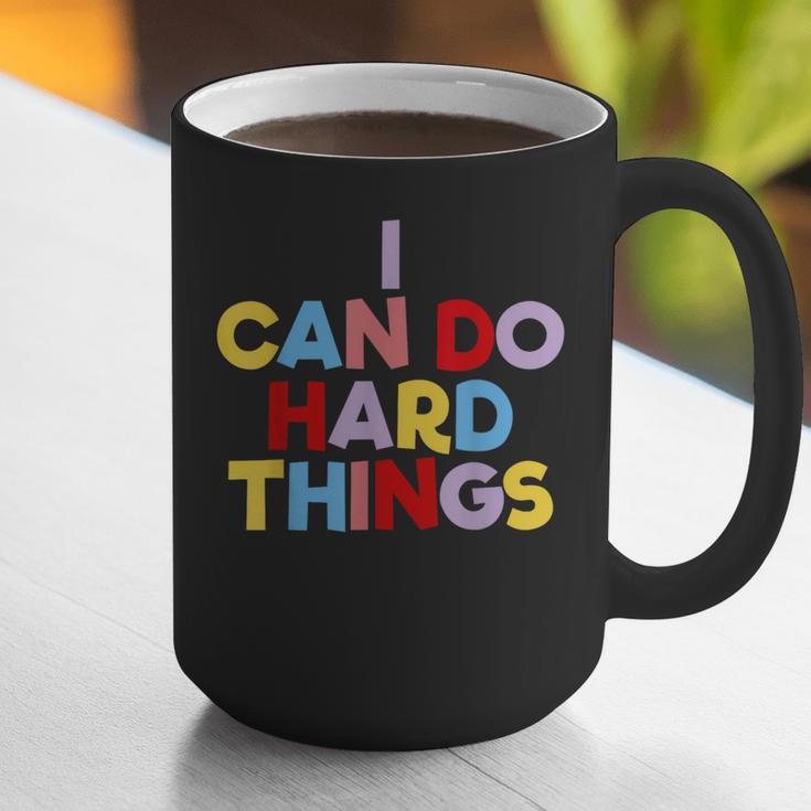I Can Do Hard Things Teacher Inspiration Do Hard Things Graphic Print Coffee Mug, funny gift
