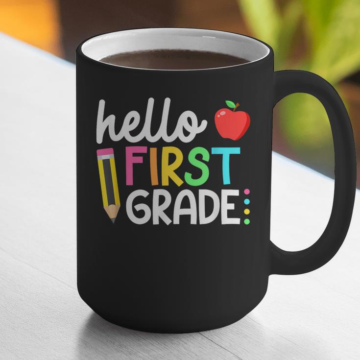 Hello First Grade Team 1st Grade Back To School Teacher Kids Graphic Print Coffee Mug, First Grade Teacher Mugs, funny gift Hello First Grade Team 1st Grade Back To School Teacher Kids Graphic Print Coffee Mug, First Grade Teacher Mugs, funny gift