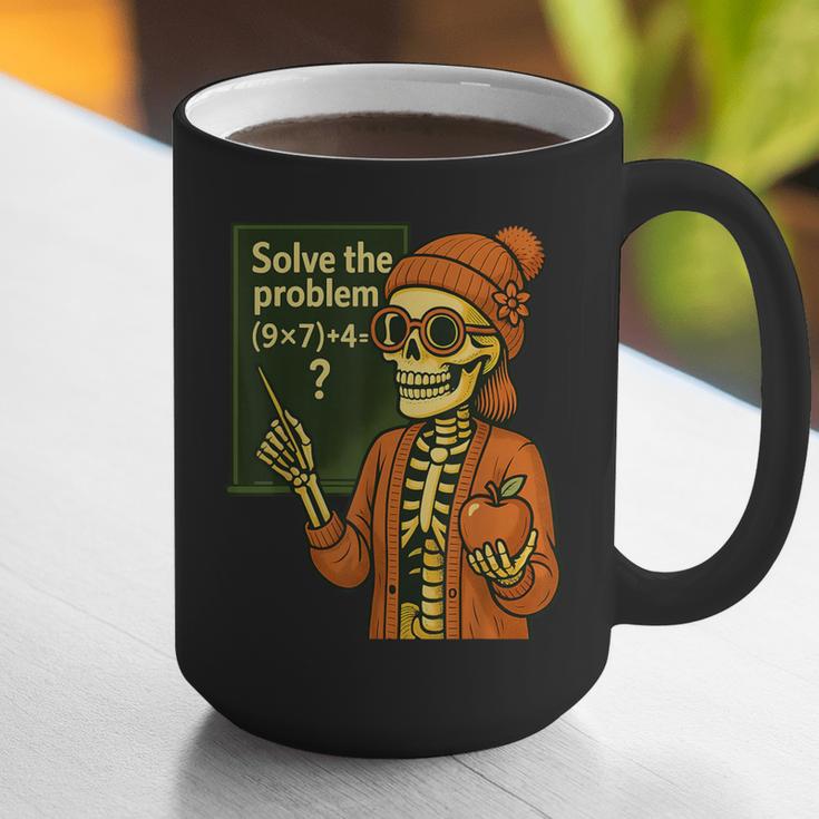 HUGvyn Halloween Skeleton Six Seven 67 Meme PEMDAS Teacher Graphic Print Coffee Mug, funny gift HUGvyn Halloween Skeleton Six Seven 67 Meme PEMDAS Teacher Graphic Print Coffee Mug, funny gift
