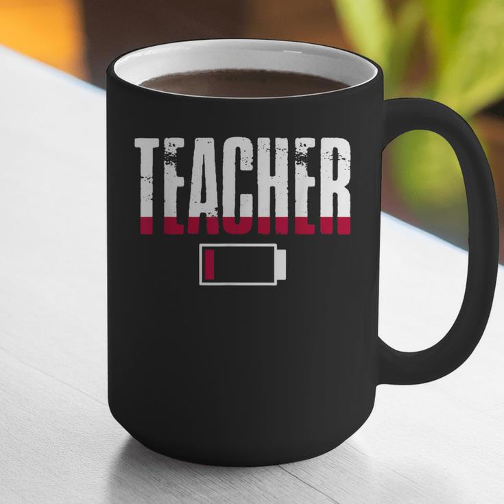 Humor Teacher Empty Battery Power Men Women Graphic Print Coffee Mug, funny gift Humor Teacher Empty Battery Power Men Women Graphic Print Coffee Mug, funny gift