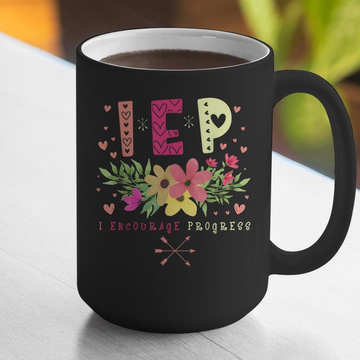 IEP I Encourage Progress Teacher Special Education Men Women Graphic Print Coffee Mug, funny gift
