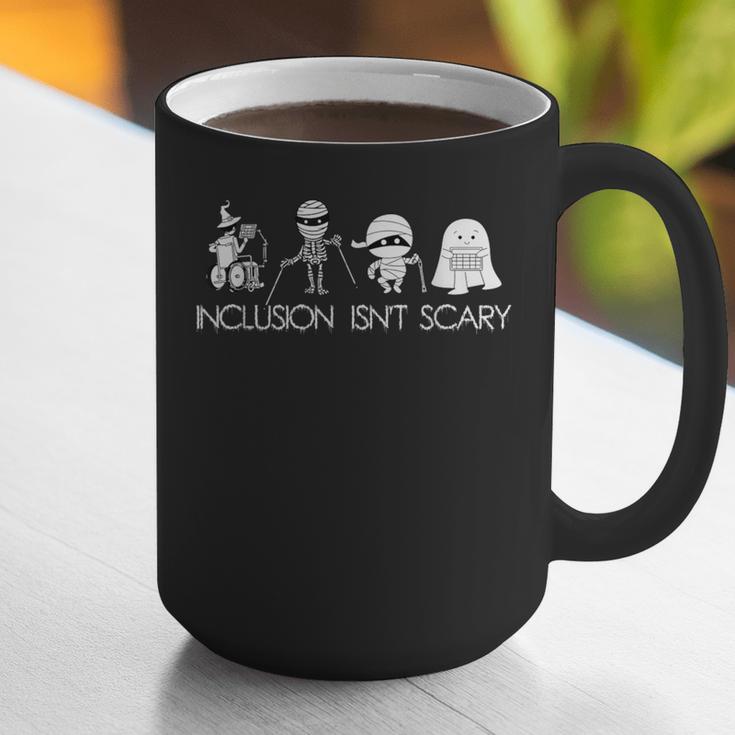 Inclusion Isn't Scary Slp Halloween Sped Teacher Ghost Mummy Graphic Print Coffee Mug, funny gift Inclusion Isn't Scary Slp Halloween Sped Teacher Ghost Mummy Graphic Print Coffee Mug, funny gift