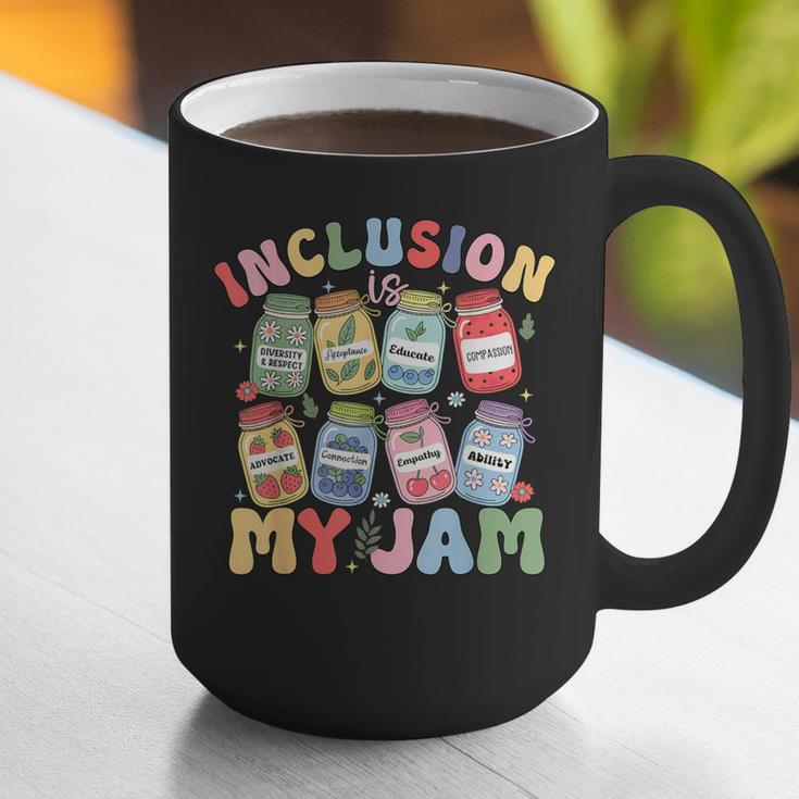Inclusion Is My Jam SPED Teacher Special Education Life Graphic Print Coffee Mug, funny gift