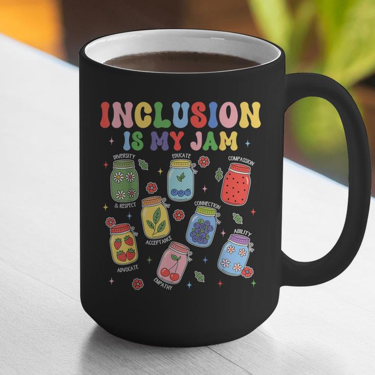 Inclusion Is My Jam SPED Teacher Special Education Life Graphic Print Coffee Mug, funny gift