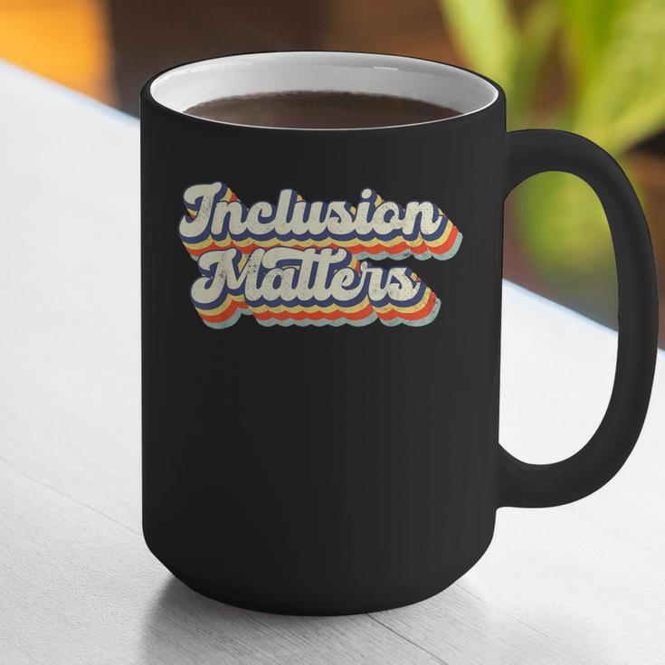 Inclusion Matters Special Education Sped Teacher Vintage Graphic Print Coffee Mug, funny gift