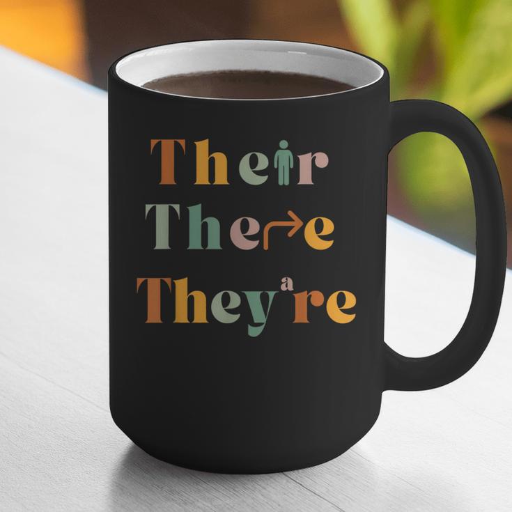 Their There They'Re English Teacher Gramma Police Joke Graphic Print Coffee Mug, English Teacher Mugs, funny gift Their There They'Re English Teacher Gramma Police Joke Graphic Print Coffee Mug, English Teacher Mugs, funny gift