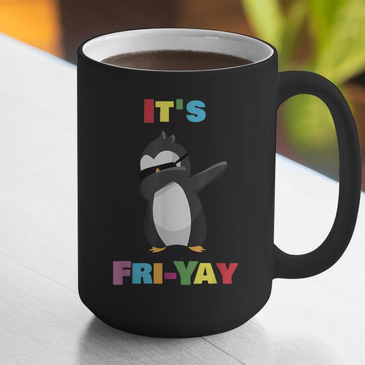 It's Fri-Yay Dabbing Penguin Friday Weekend Teacher Student Graphic Print Coffee Mug, funny gift It's Fri-Yay Dabbing Penguin Friday Weekend Teacher Student Graphic Print Coffee Mug, funny gift