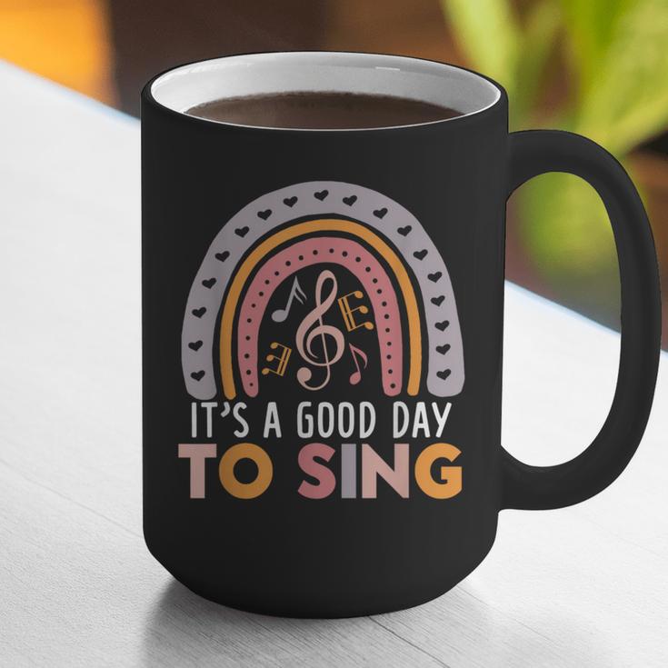 It's A Good Day To Sing Back To School Music Teacher Graphic Print Coffee Mug, funny gift