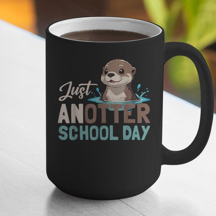 Just Anotter School Day Cute Otter Lover Teacher Student Graphic Print Coffee Mug, funny gift