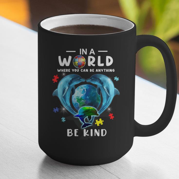 Be Kind Dolphin Autism Awareness Back To School Teacher Men Women Kids Graphic Print Coffee Mug, funny gift Be Kind Dolphin Autism Awareness Back To School Teacher Men Women Kids Graphic Print Coffee Mug, funny gift