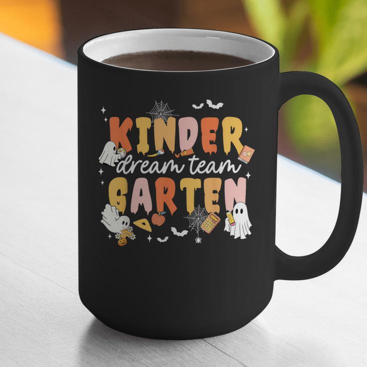 Kindergarten Dream Ghost Team Fall Halloween Spooky Teachers Graphic Print Coffee Mug, funny gift Kindergarten Dream Ghost Team Fall Halloween Spooky Teachers Graphic Print Coffee Mug, funny gift