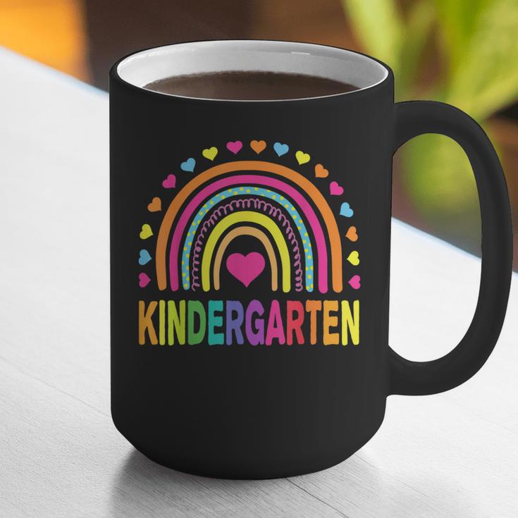 Kindergarten Rainbow Girls Boys Teacher Team Kinder Squad Graphic Print Coffee Mug, funny gift Kindergarten Rainbow Girls Boys Teacher Team Kinder Squad Graphic Print Coffee Mug, funny gift