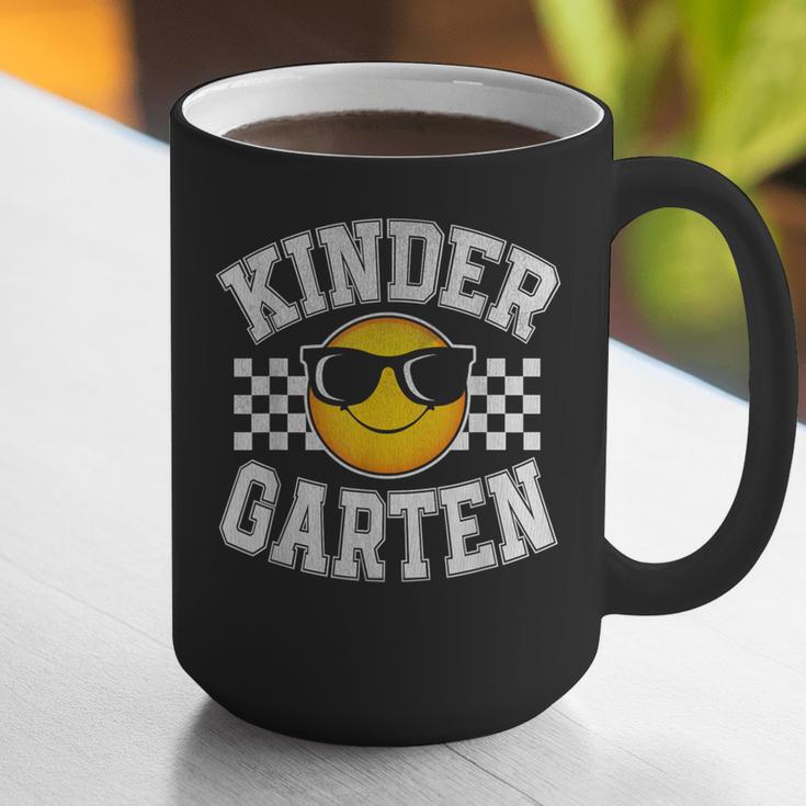 Kindergarten Teacher First Day Of Kinder Back To School Graphic Print Coffee Mug, funny gift Kindergarten Teacher First Day Of Kinder Back To School Graphic Print Coffee Mug, funny gift