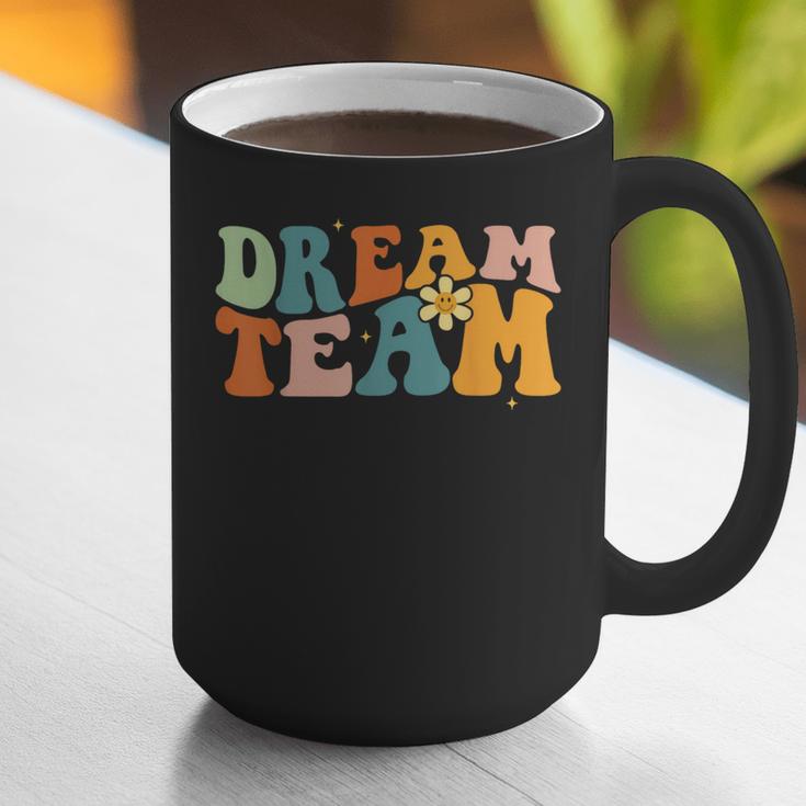 Last Day Of School Back To School Dream-Team Teacher Kids Graphic Print Coffee Mug, funny gift