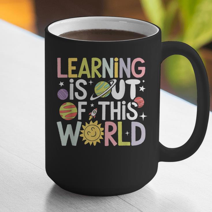 Learning Is Out Of This World Space Teacher Cute Groovy Graphic Print Coffee Mug, Groovy Teacher Mugs, funny gift Learning Is Out Of This World Space Teacher Cute Groovy Graphic Print Coffee Mug, Groovy Teacher Mugs, funny gift