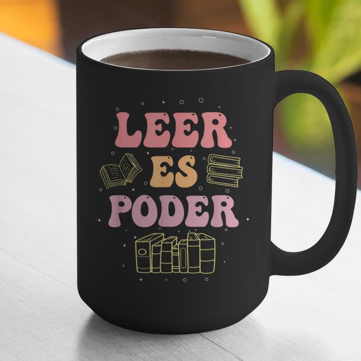 Leer Es Poder Groovy Spanish Teacher Bilingual Maestra Men Women Graphic Print Coffee Mug, Groovy Teacher Mugs, funny gift Leer Es Poder Groovy Spanish Teacher Bilingual Maestra Men Women Graphic Print Coffee Mug, Groovy Teacher Mugs, funny gift