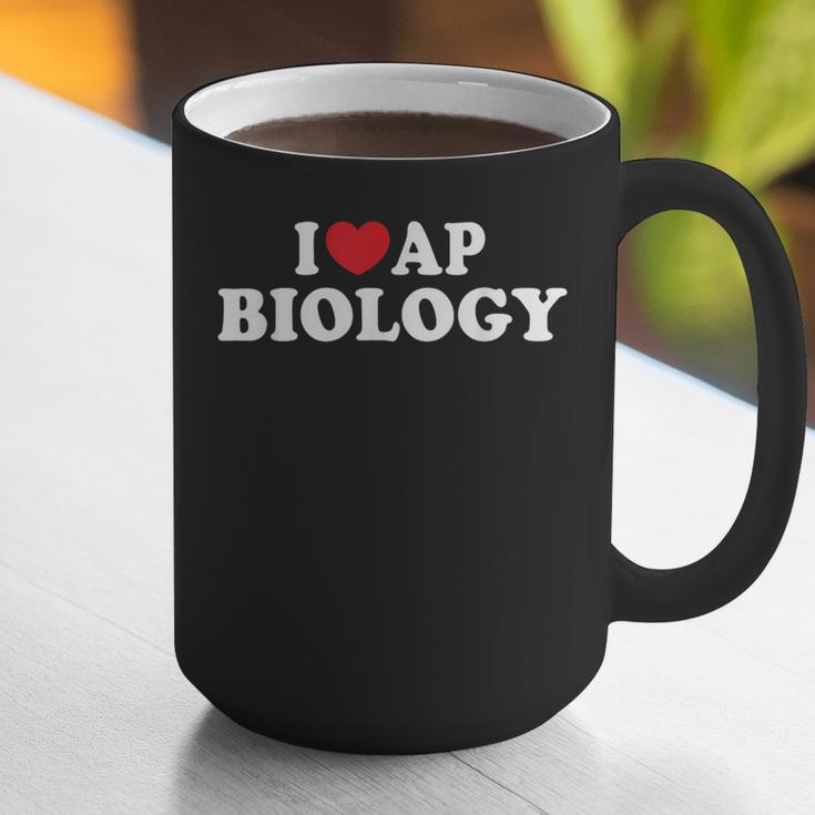 I Love AP Biology I Heart AP Biology Teachers Students For Men Women Kids Graphic Print Coffee Mug, funny gift